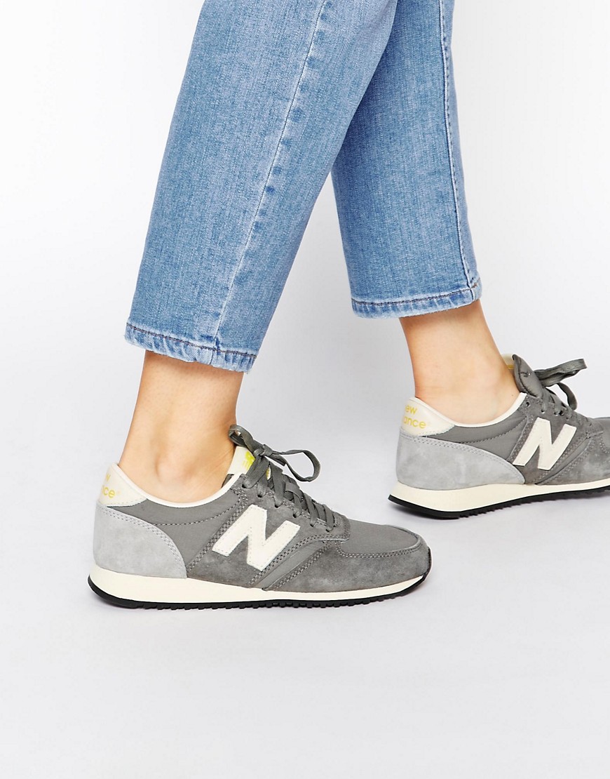 new balance gris vintage